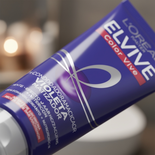 Elvive L´oréal Mascarilla Violeta Matizadora 150 Ml - Imagen 3