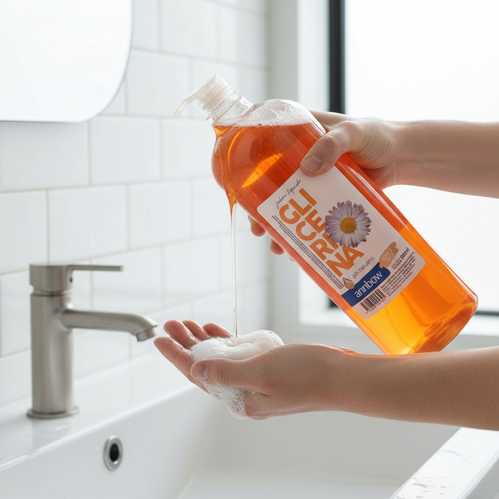 Jabón Líquido Manos Y Cuerpo Ann Bow De Glicerina 900 Ml - Imagen 3