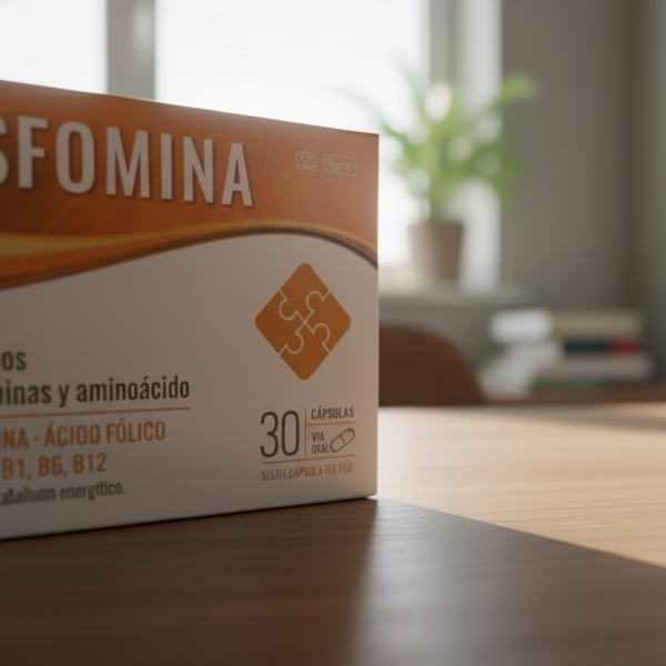 Fosfomina Vitaminas X 30 Cápsulas - Imagen 3