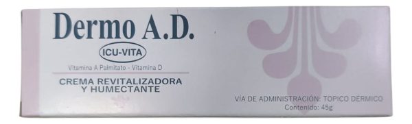 Dermo A D Icu-vita- Crema 45g | Revitalizadora Y Humectante - Imagen 3