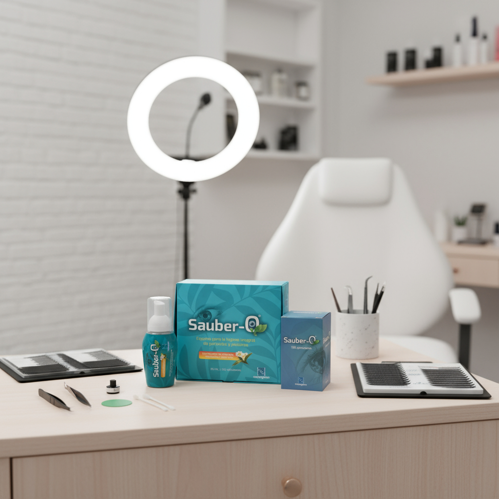 Espuma Para Higiene De Pestañas Sauber-o 100 Aplicaciones - Imagen 2