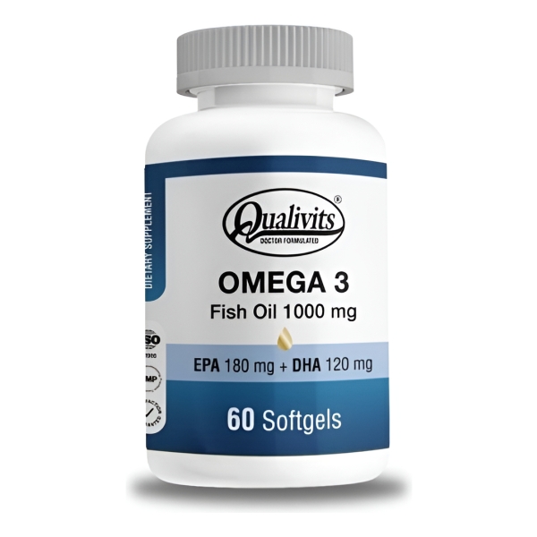 Qualivits Omega 3 1000mg X 60 Cápsulas