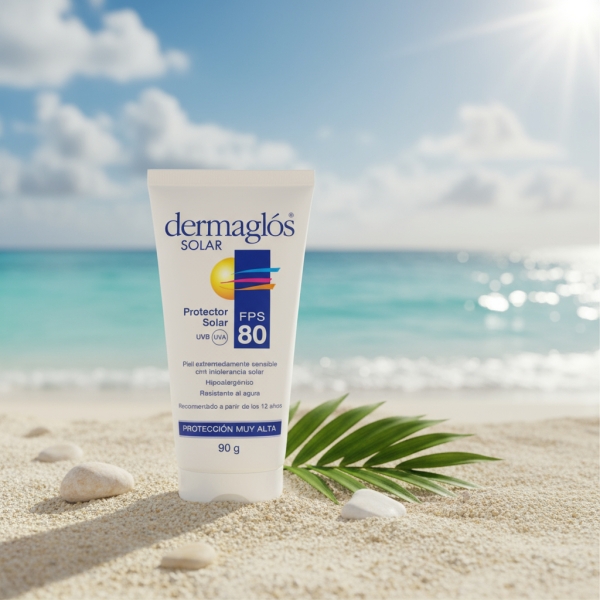 Dermaglos Solar 80 Resist Crema 80 Fps 90gr - Imagen 2