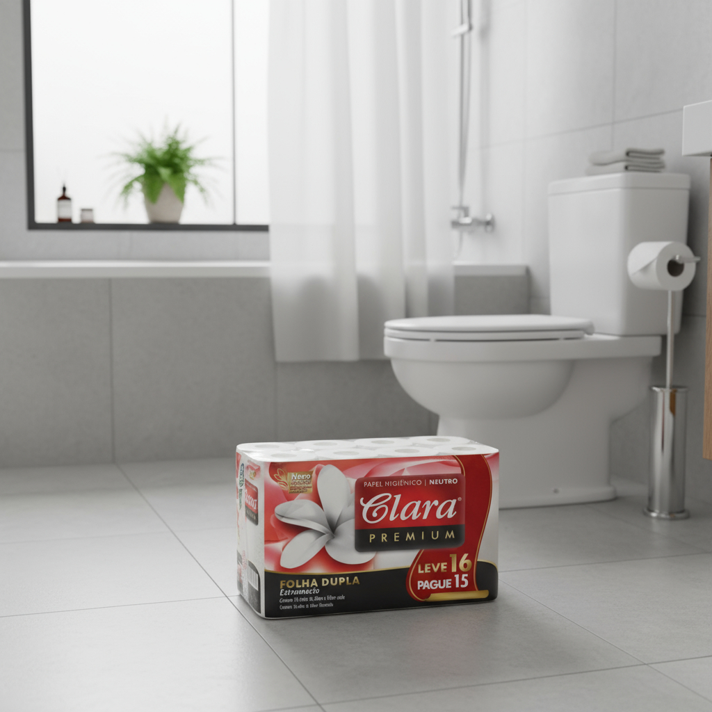 Papel Higiénico Clara Doble Hoja 16 Rollos - Imagen 3