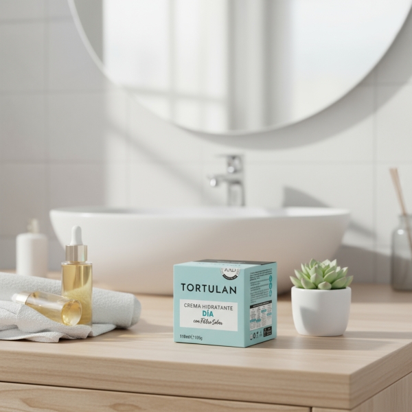 Crema Hidratante Día Con Filtro Solar Tortulan 110ml - Imagen 2