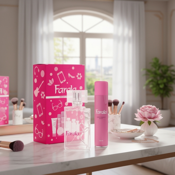 Perfume Farala 100ml + Deo 100ml - Imagen 2