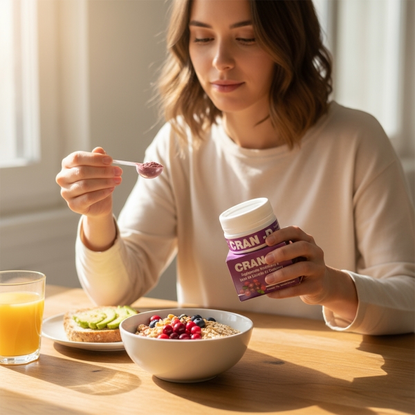 Suplemento Cran-d Cranberry + Vitamina C Pote 40g - Imagen 3