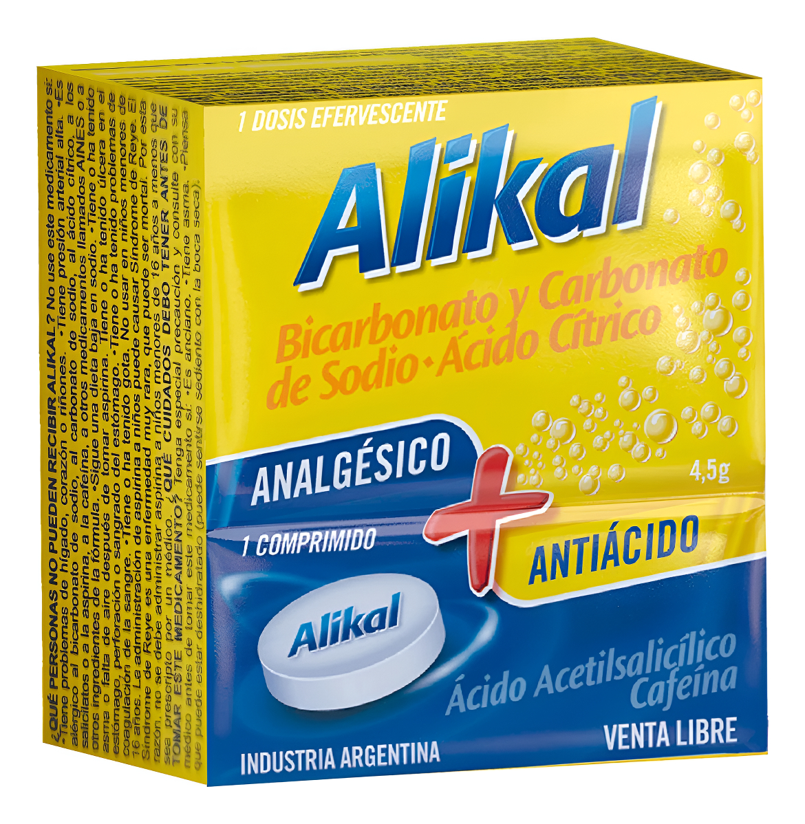 Alikal X12 Sobres Polvo Efervescente Energía