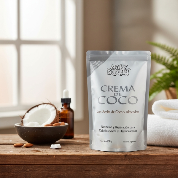 Crema De Coco Nutrición Mary Bosques 250g - Imagen 2