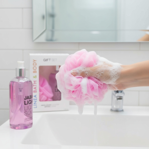 Pack Jabon Liquido + Esponja Gift Set - Imagen 3