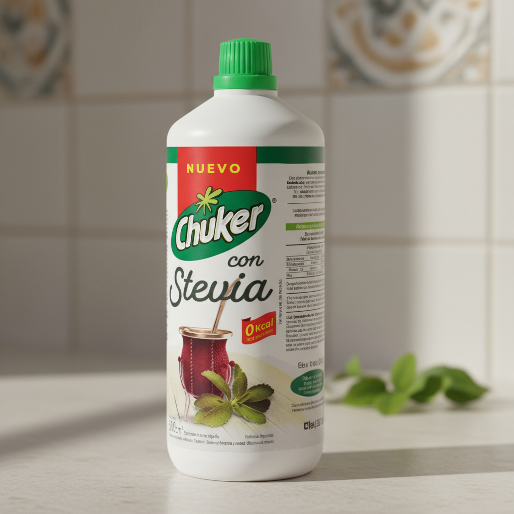 Chuker Edulcorante Liquido Con Stevia 500ml - Imagen 3