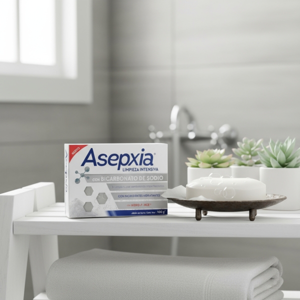 Jabon Asepxia Limpieza Intensiva - Imagen 2