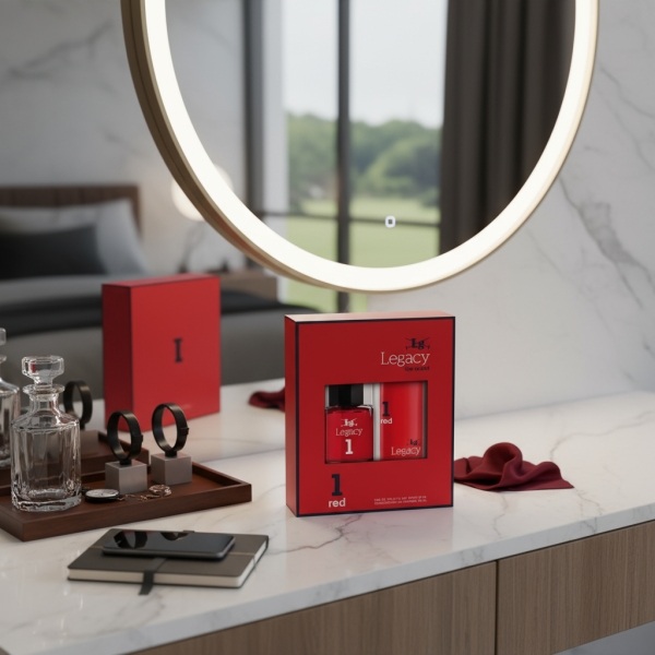 Legacy Red 1 Pack Eau De Toilette 50ml + Deo Spray 150ml - Imagen 2