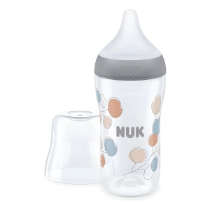 Mamadera Nuk Perfect Match Fisiológica 260ml Tetina M +3m
