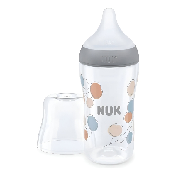 Mamadera Nuk Perfect Match Fisiológica 260ml Tetina M +3m