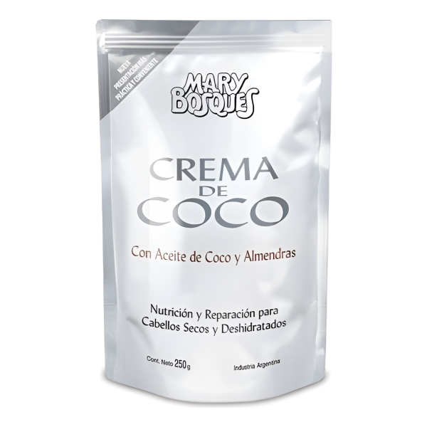 Crema De Coco Nutrición Mary Bosques 250g