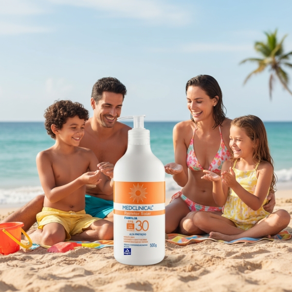 Protector Solar Fps 30 Medclinical 500g Envase Familiar - Imagen 3