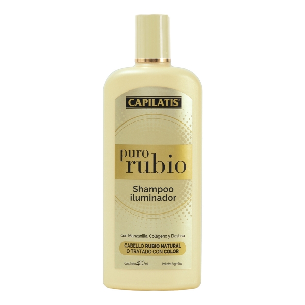 Capilatis Shampoo Puro Rubio 420 Ml - Imagen 2