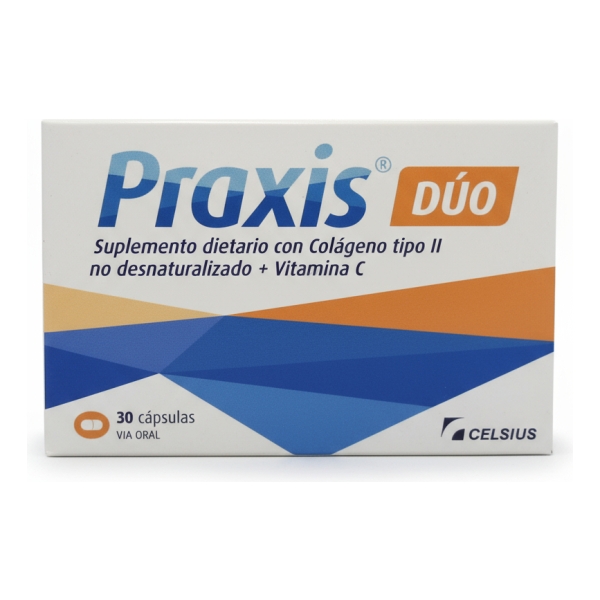 Praxis Duo Colágeno Tipo Ii Con Vitamina C - Imagen 3