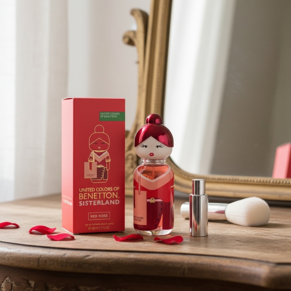 Perfume Benetton Sisterland Red Rose 80 Ml - Imagen 3