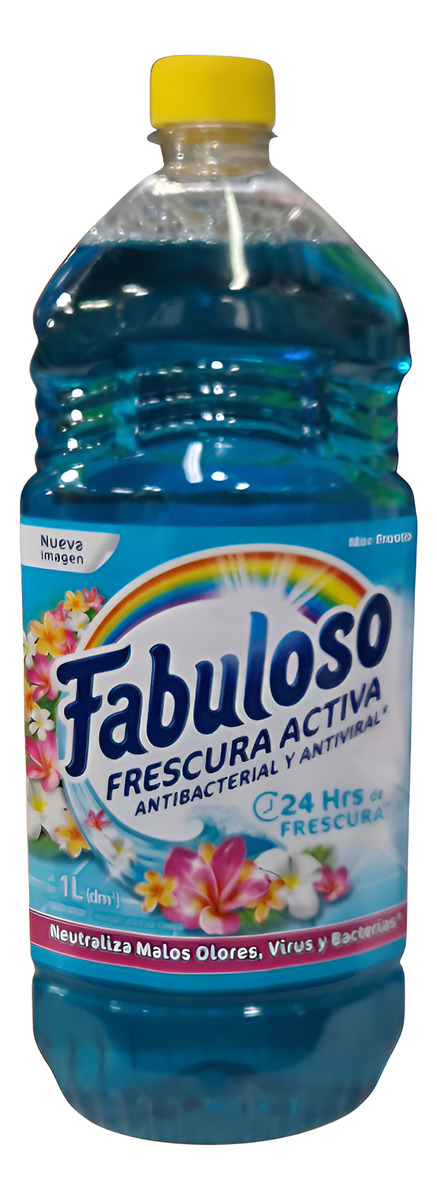 Limpiador Fabuloso Mar Fresco Antibacterial 1lt