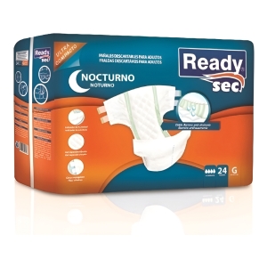 Pañales Para Adultos Ready Nocturno Grande X 24 u