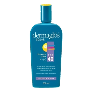 Protector Solar Dermaglos Con Fps 40 250ml