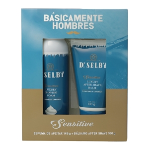 Set Para Afeitar Dr Selby Sensitive Espuma + Balsamo