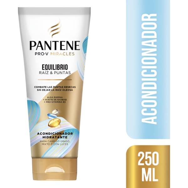 Acondicionador Hidratante Pantene Raíz Y Puntas 250 Ml