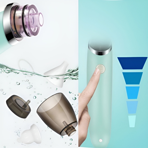 Aspirador Nasal Eléctrico, Succión Y Succión Para Recién Nacidos, Color Verde - Imagen 6