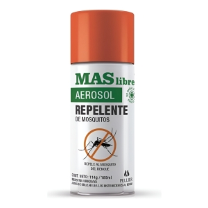 Repelente Mosquitos Maslibre En Aerosol