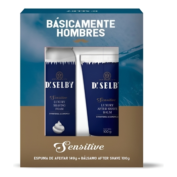 Set Para Afeitar Dr Selby Sensitive Espuma + Balsamo - Imagen 3