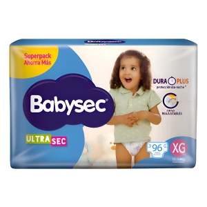 Pañales Babysec Ultra Sin Género Xgpañales Babysec Ultra Sin Género Xg