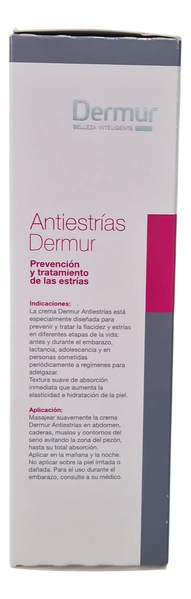 Crema Anti Estrías Dermur Mamá Con Vitamina A Y E 150ml - Imagen 2