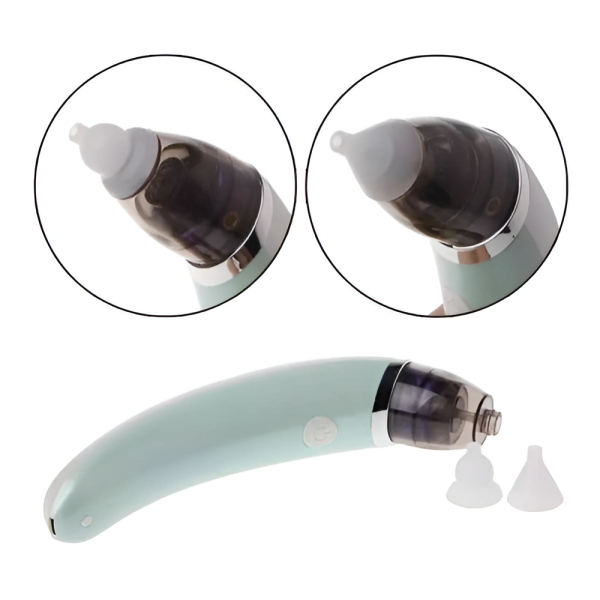 Aspirador Nasal Eléctrico, Succión Y Succión Para Recién Nacidos, Color Verde - Imagen 2