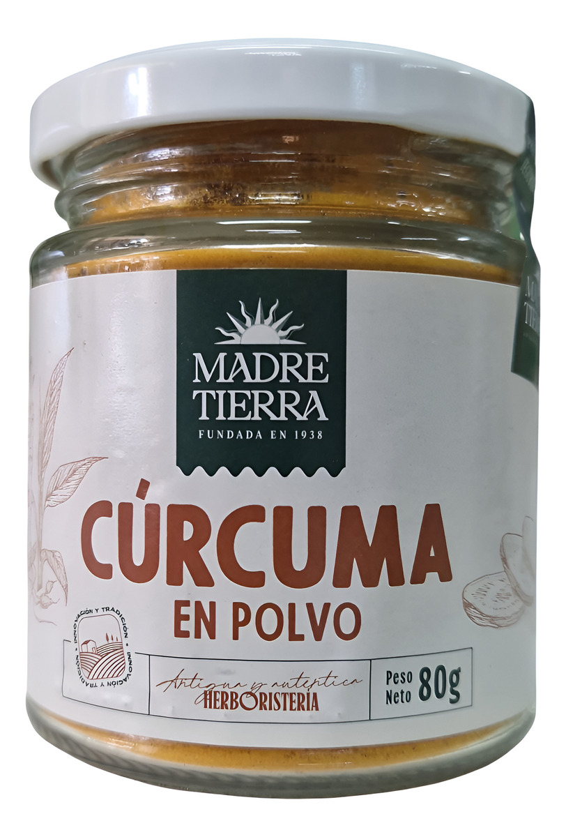 Curcuma En Polvo Madre Tierra 80gr