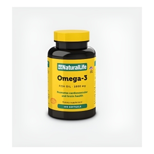 Natural Life Omega 3 Fish Oil Frasco 100 Cápsulas