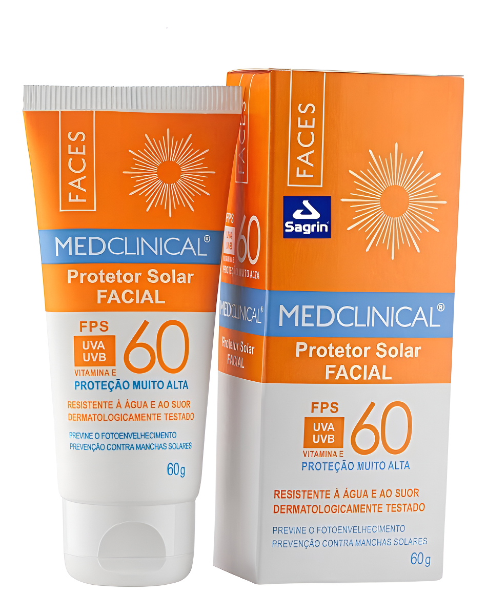 Protector Solar Medclinical Facial Spf 60 60g
