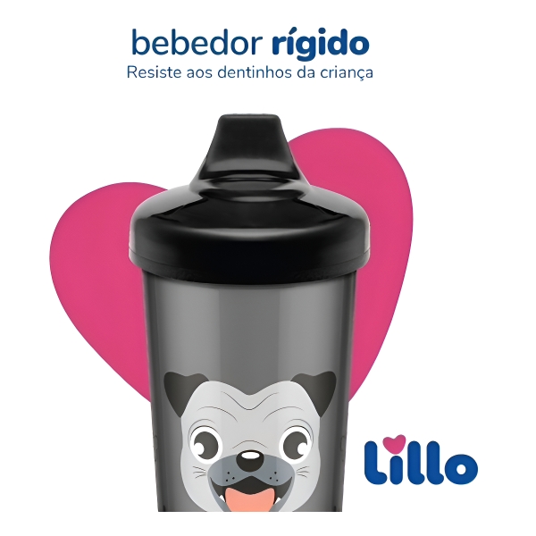 Vaso De Transición Antifugas Eco Max Dog Lillo De 320 Ml, Color Negro - Imagen 3
