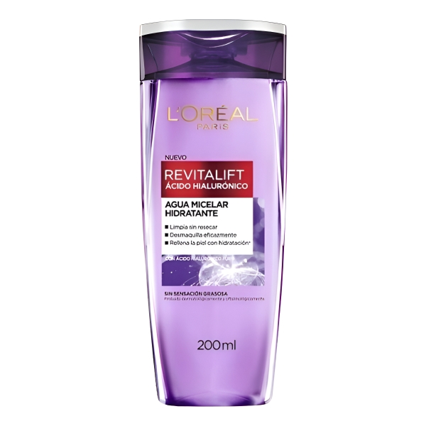 Agua Micelar Loreal Revitalift Hialuronico 200mll