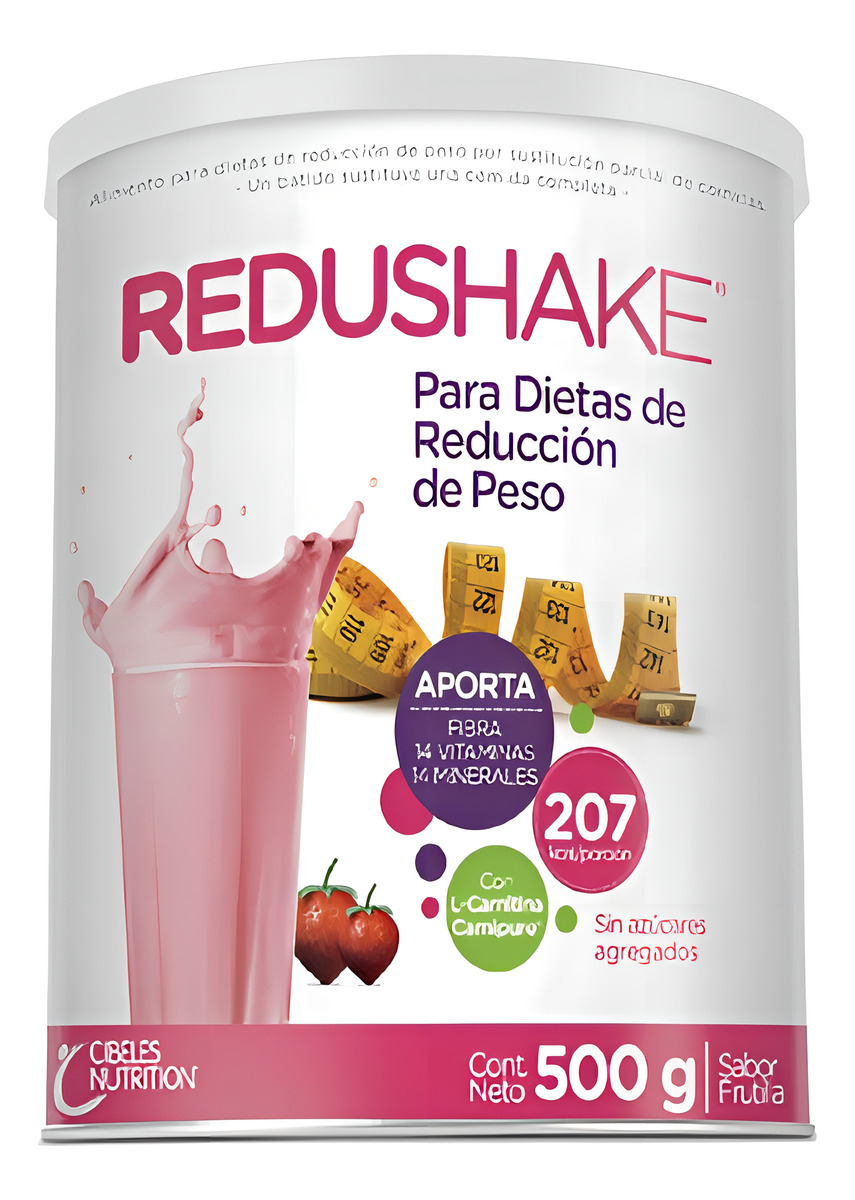 Reductor Redushake Cibeles Frutilla 500g - Sabor Frutilla