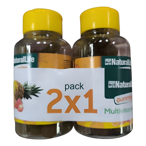 Pack 2 Multivitamínico Mr Gummies - Naturallife X 60 Días