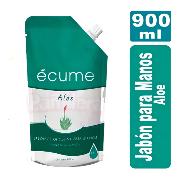 Jabón Líquido Ecume Aloe Repuesto 900ml - Imagen 2