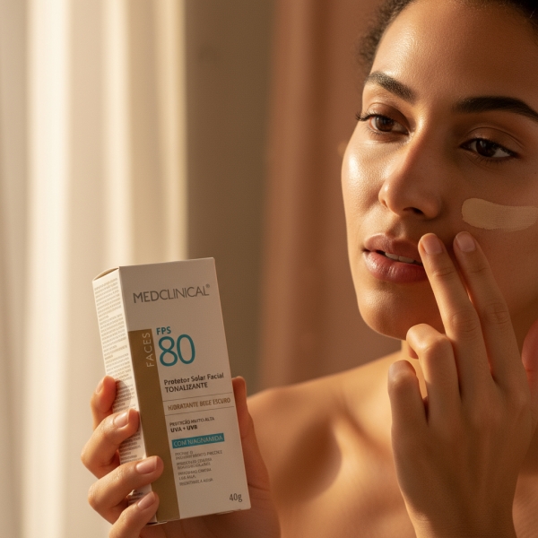Medclinical Protector Solar Facial Beige Oscuro Factor 80 - Imagen 3