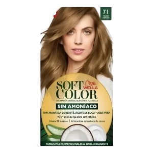 Tinta Soft Color 71 Color Rubio Ceniza