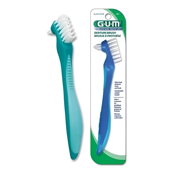 Cepillo Limpieza Dentaduras, Placas Y Prótesis Dentales Gum(R) - Imagen 6