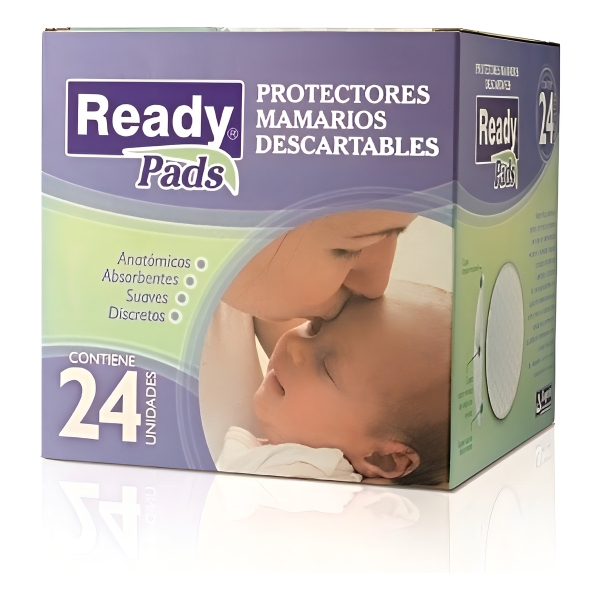 Protectores Mamarios Ready Pads X 24 Unidades