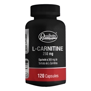 Carnitina L Qualivits(R) 250mg X 120 Cápsulas