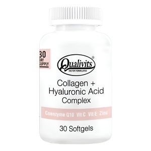 Suplemento Dietario Qualivits Colágeno + Ácido Hialuronico