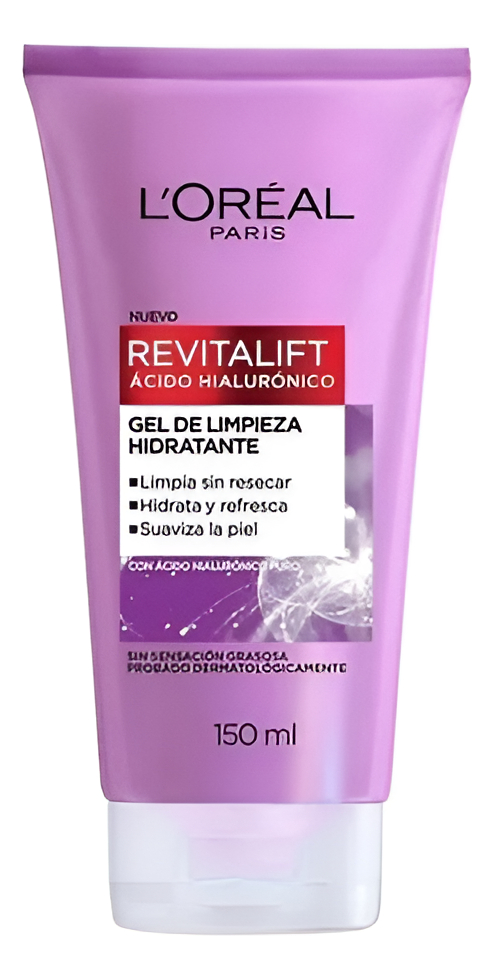 Limpiador Facial En Gel Revitalift Ácido Hialurónico 150ml